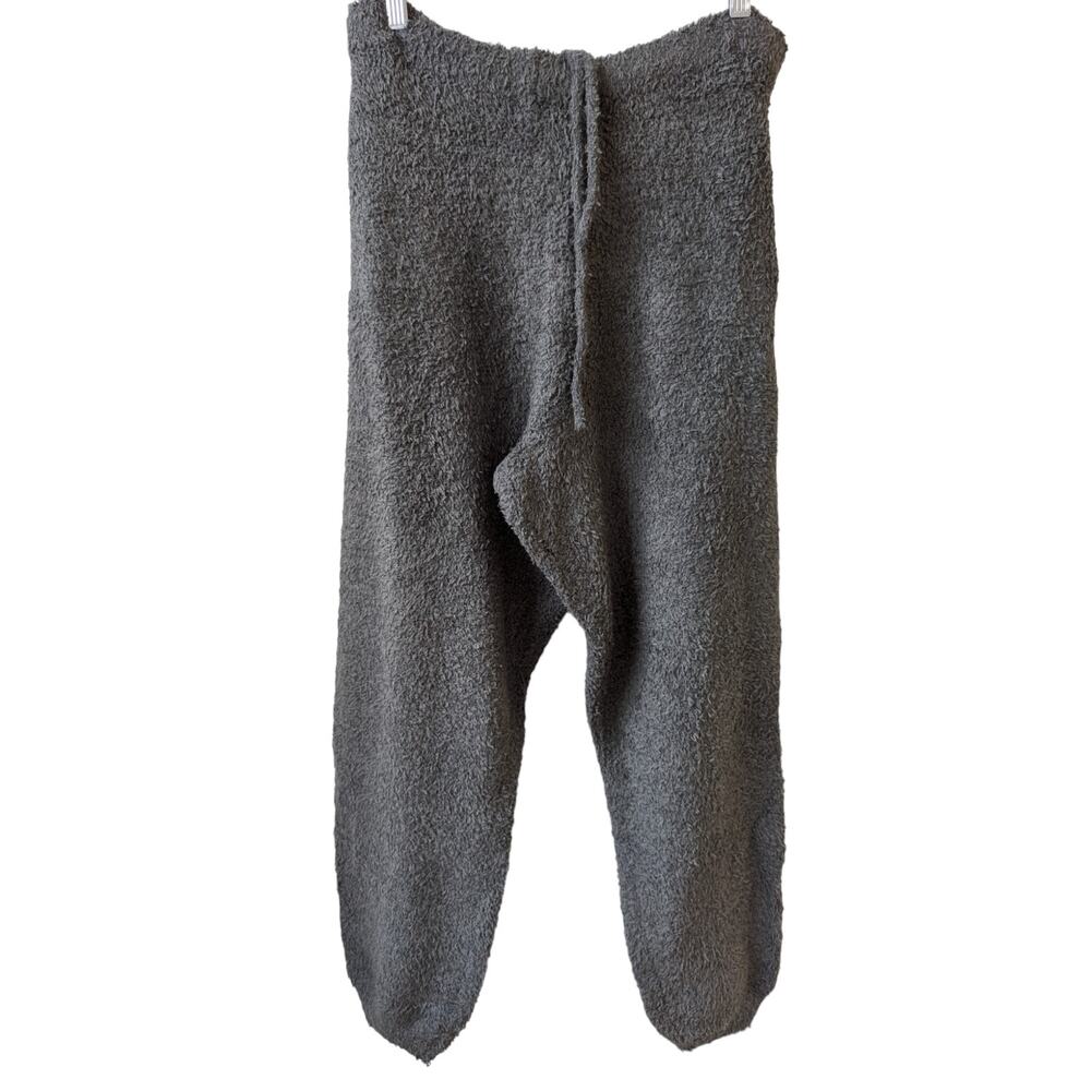 New Skims Plus Size 2X/3X Cozy Knit Teddy Jogger Lounge Pants Dark Green